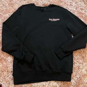 Black h&m graphic sweatshirt